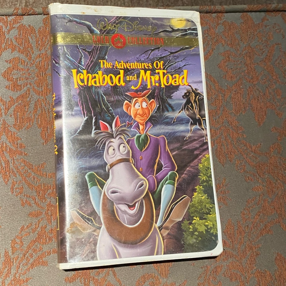 Vintage Disney The Adventures of Icabod & Mr Toad
